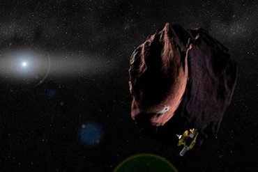 Возле Плутона обнаружен красный объект неизвестного происхождения