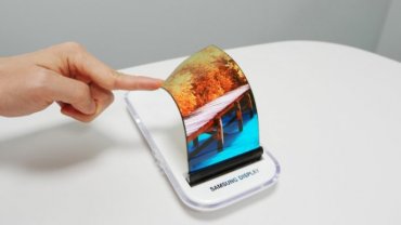 Samsung показала, как может выглядеть изгибаемый Galaxy X