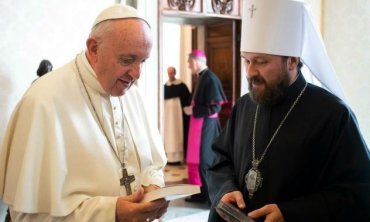РПЦ пожаловалась папе Франциску на Варфоломея