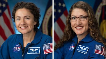 Впервые в истории две женщины вышли вместе в открытый космос