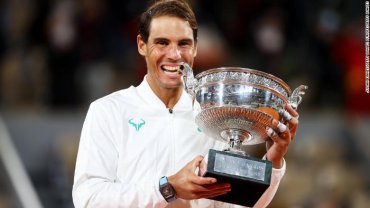 Надаль стал победителем Открытого чемпионата Франции по теннису