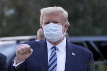Трамп заявил, что излечился от коронавируса