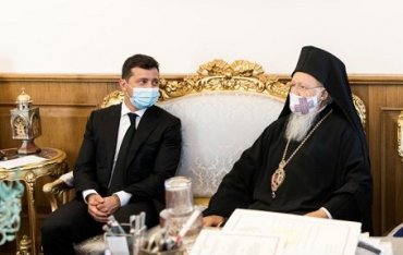 Зеленский пригласил патриарха Варфоломея посетить Украину