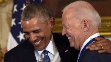 Обама впервые публично поддержал Байдена