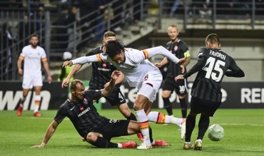 Украинский ФК «Заря» проиграл итальянскому ФК «Рома» в Лиге конференций