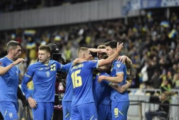 Украина одержала первую победу в отборочном турнире ЧМ-2022