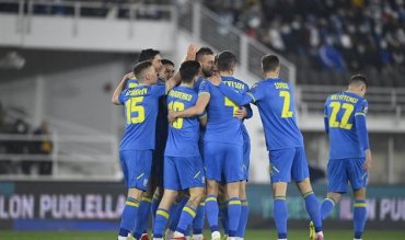 Сборная Украины сыграла вничью со сборной Боснии и Герцеговины