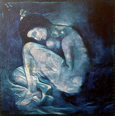 Под картиной Пабло Пикассо нашли обнаженную женщину