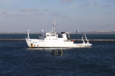 В Одессу прибыло уникальное судно, подаренное Украине Бельгией. Фото и видео