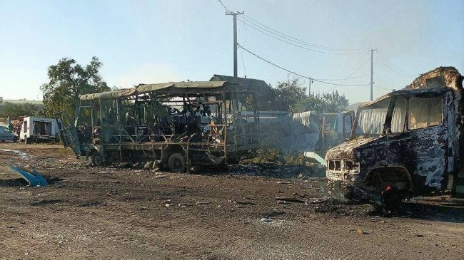 Росіяни обстріляли з літака колону цивільних на Херсонщині: є загиблі