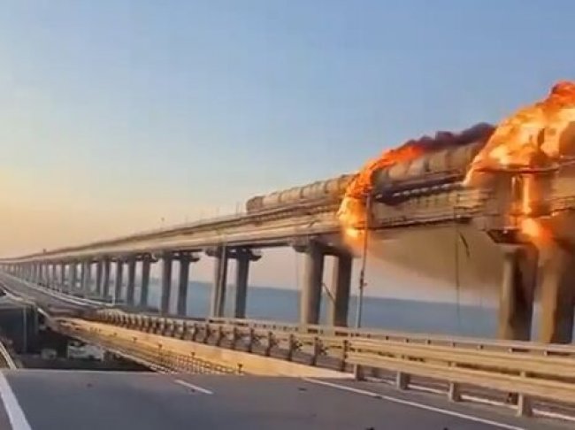 У Росії розкрили підрив Кримського мосту та назвали організатора