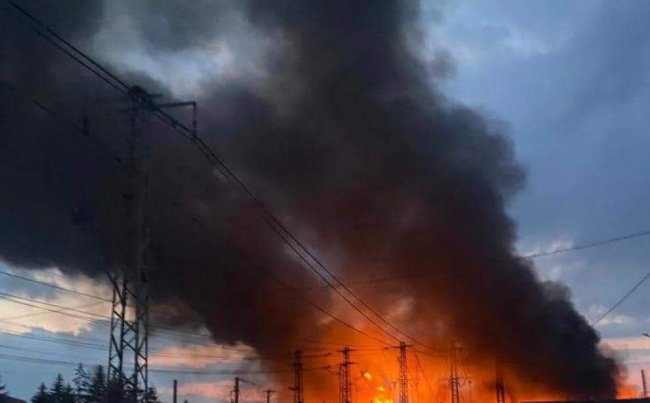 Россия снова атаковала энергетическую инфраструктуру Украины   