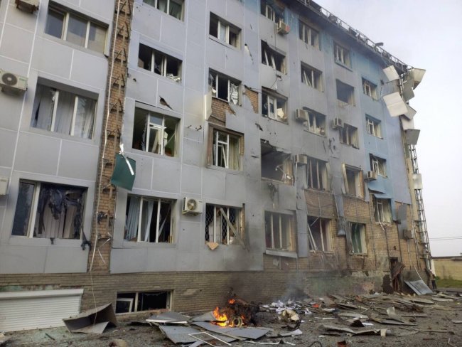 В Мелітополі пролунав потужний вибух біля відділення ФСБ та штабу колаборантів