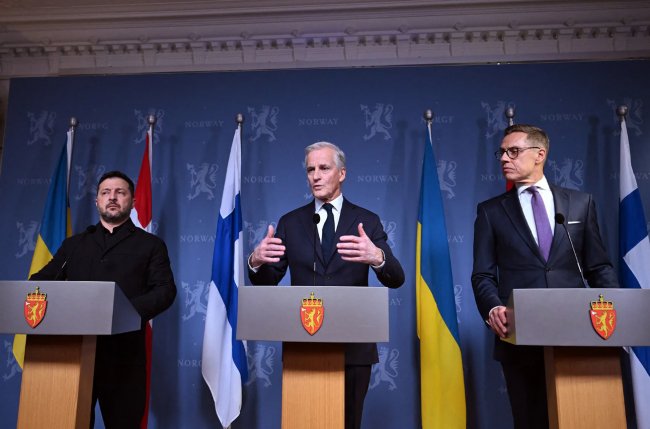 Президент Фінляндії та прем’єр Норвегії провели «відверту» розмову з Путіним щодо України
