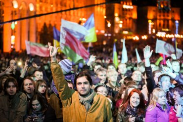 Рокеры из Украины, России и Сербии выступили перед киевлянами