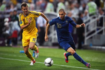 Букмекеры не верят в победу сборной Украины над французами