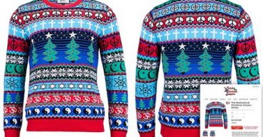 В Англии к Рождеству выпустили в продажу мультирелигиозные свитера