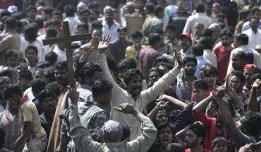 В Пакистане мусульмане провели демонстрацию в поддержку христиан