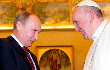 Путин угрожает терактами Папе Римскому из-за визита в Украину