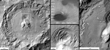 На Марсе обнаружили ледяные котлы, в которых существовала жизнь
