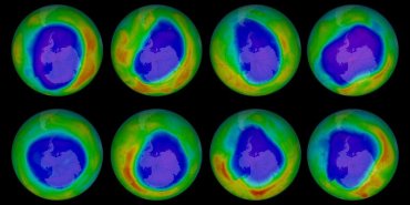 NASA: озоновая дыра над Антарктикой сокращается