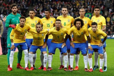 Сборная Бразилии стала самой дорогой командой ЧМ-2018