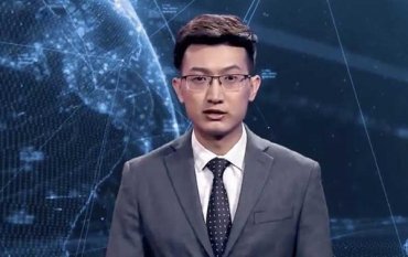 В Китае представили первого в мире цифрового телеведущего
