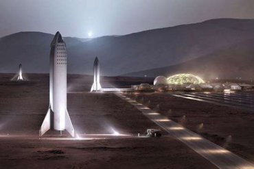 Для строительства базы на Марсе нужно 20 лет и 1 тыс. запусков ракет