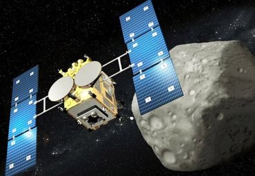 Японский зонд привезет на Землю образцы астероида