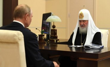 Патриарх Кирилл в свой день рождения ездил к Путину за поздравлением