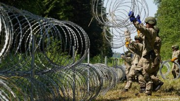 Литва вводит чрезвычайное положение на границе с Беларусью