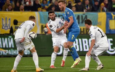 Сборная Украины вышла в плей-офф отбора на ЧМ-2022