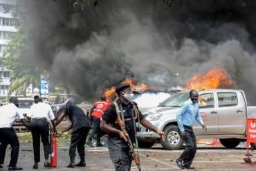 В Уганде возле парламента прогремел взрыв: несколько погибших и десятки раненых