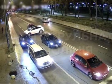 В Киеве пьяный водитель разбил четыре авто, пытаясь удрать от полиции