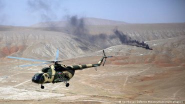 В Азербайджане разбился военный вертолет: погибло 14 человек