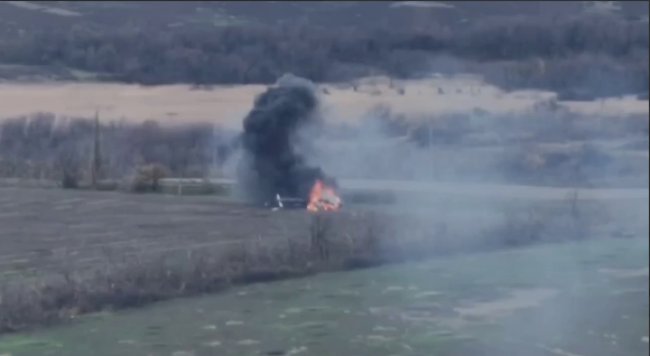 Під Бахмутом збили білоруський вертоліт із офіцерами ПВК Вагнера