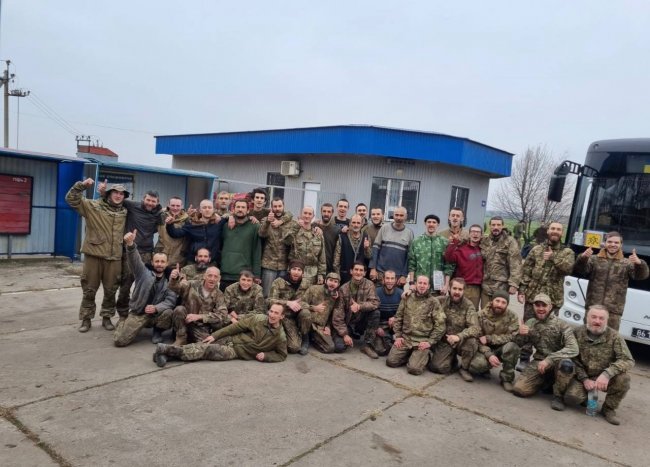 Україна звільнила з ворожого полону 45 воїнів ЗСУ