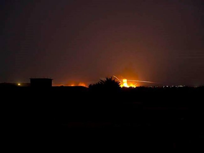 Ізраїль завдав ракетного удару по авіабазі в Сирії, яку використовують Іран та Росія