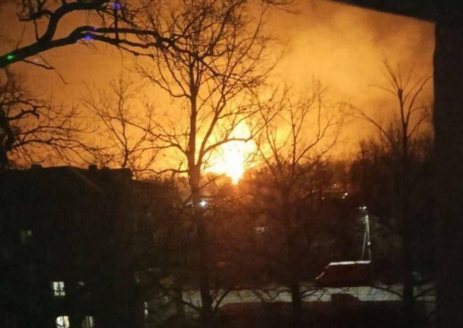 В России прогремел взрыв и вспыхнул пожар на Тамбовском пороховом заводе