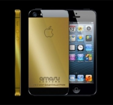 В Британии создали золотой iPhone 5 стоимостью более пяти тысяч долларов