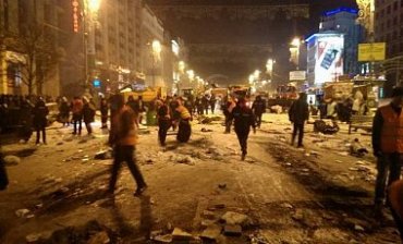 МВД: ночной штурм Майдана – это «благоустройство территории»