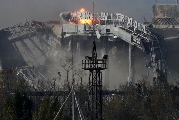 «Киборги» взорвал донецкий аэропорт и отступили