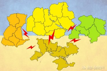 Украина попала в рейтинг стран, которым угрожает распад