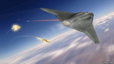 В США представили истребитель 6-го поколения с лазерным оружием