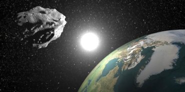Гигантский астероид пролетит рядом с Землей в канун Рождества