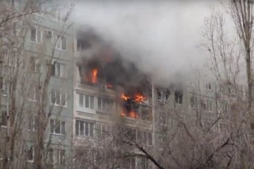 В Волгограде обрушились девять этажей жилого дома