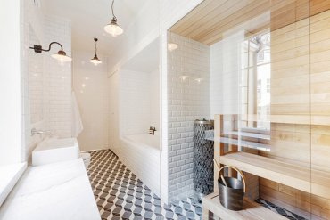 Ванна в скандинавском стиле – комфорт и простота в интерьере