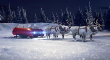 Mercedes создал конфигуратор саней Санта Клауса