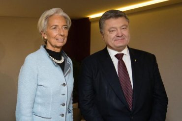 Глава МВФ потребовала от Порошенко немедленно принять закон об антикоррупционном суде