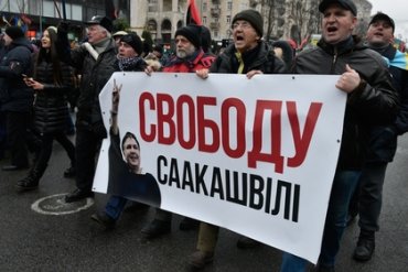 Партия Саакашвили выдвинула Раде четыре требования